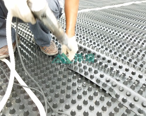 天津地下防水工程塑料排水板排水介绍及施工